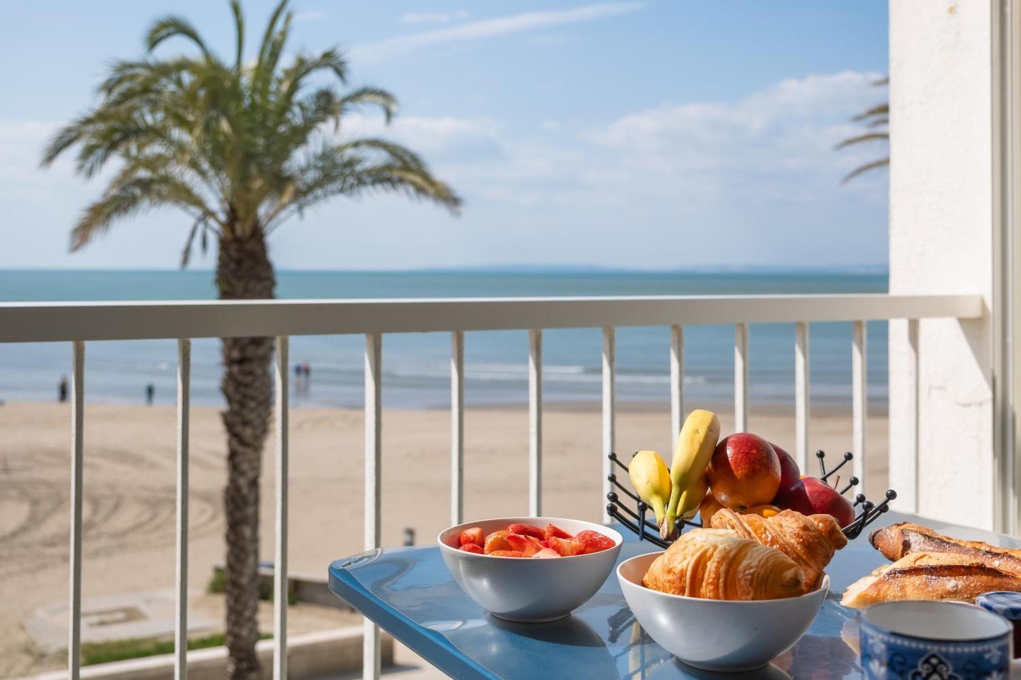 La Perle Du Grau : T1 Avec Exceptionnelle Vue Mer เลอ โกร-ดู-รัว ภายนอก รูปภาพ